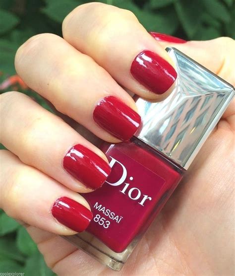 dior vernis red red|Dior vernis nail lacquer.